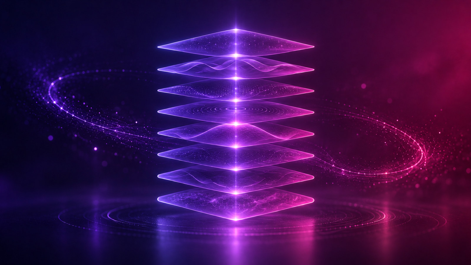 Subliss cover artwork for an article on the nine layers of a manifestation subliminal